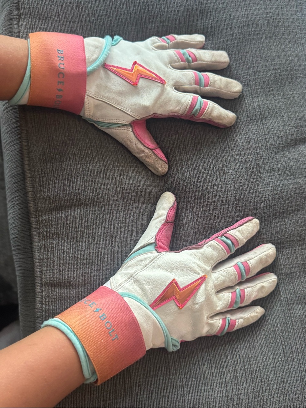 Bruce Bolt Sunrise Long Cuff batting gloves